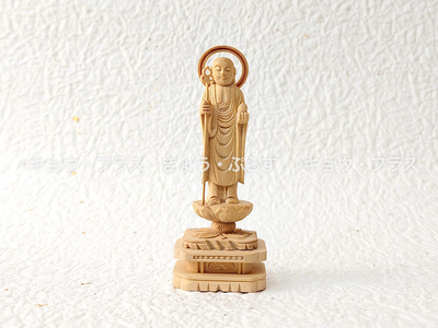 【ミニ仏像】　地蔵菩薩　専用厨子付