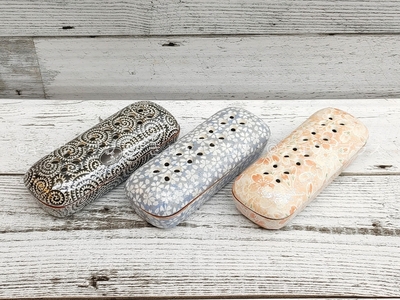 【送料無料】　寝かせる香皿　花摘　小　