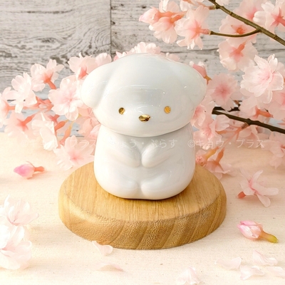 【ミニ骨つぼ】　永遠の愛　立て耳犬　【ペット骨つぼ】【納骨】【手元供養】【メモリアル】