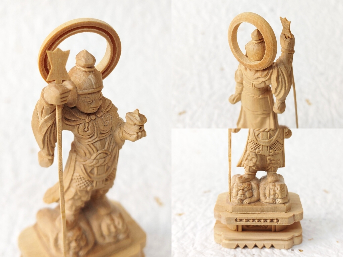 ミニ仏像】 毘沙門天 専用厨子付 | キョウ・プラス