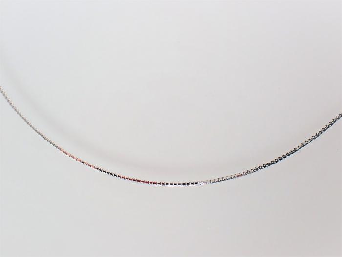 K18 WG スルーピン　チェーン　ネックレス K18 WG スルーピン チェーン ネックレス K18 WG スルーピン チェーン