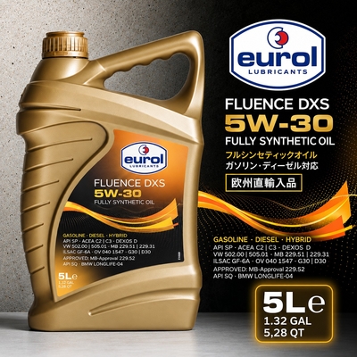 Eurol フルエンス DXS 5W-30 | 5Lボトル