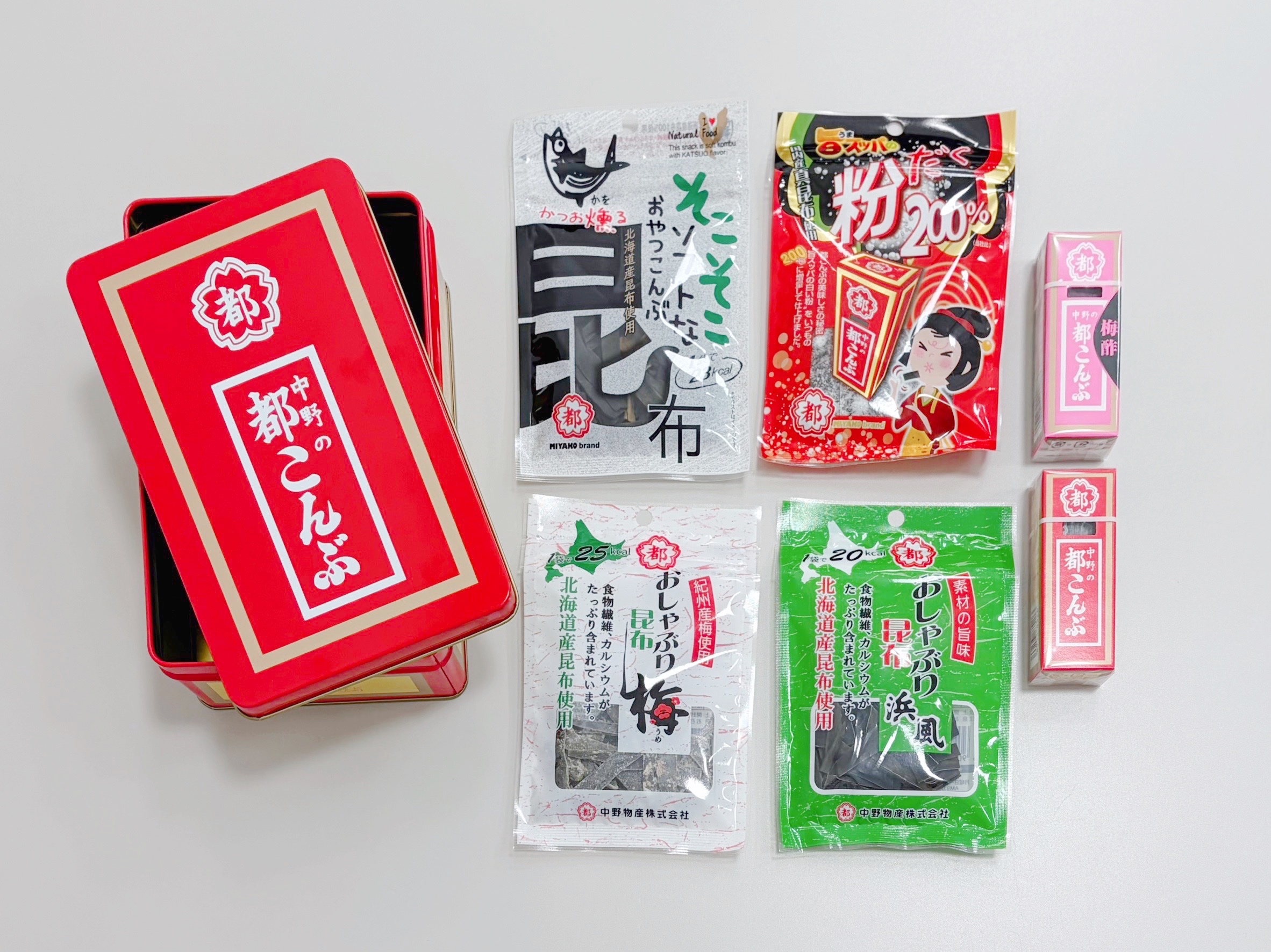 準備中】No.15 都こんぶ缶セット | 都こんぶショップ