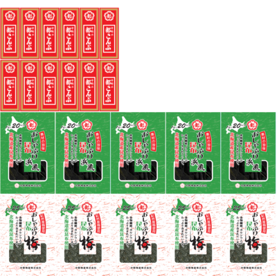 No.03 都こんぶ&times;浜風 &times; おしゃぶり梅セット