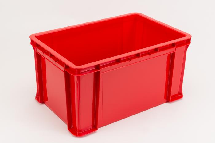 カラーコンテナ DO-ST-54B赤 特注100個セット 岐阜プラスチック工業