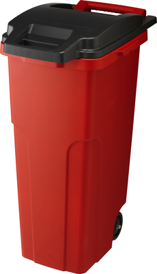 岐阜プラスチック工業 キャスターペール70C2(2輪) 5.357kg 蓋上部にハンドル付/キャスター(&Phi;100mm&times;2輪)付/簡易ロック付/スライド式簡易連結機能付