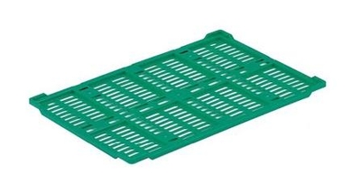 折りたたみコンテナー　RS(リテールサポート)コンテナー　RS-M22蓋　グリーン