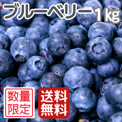 フレッシュ・ブルーベリー（1kg）