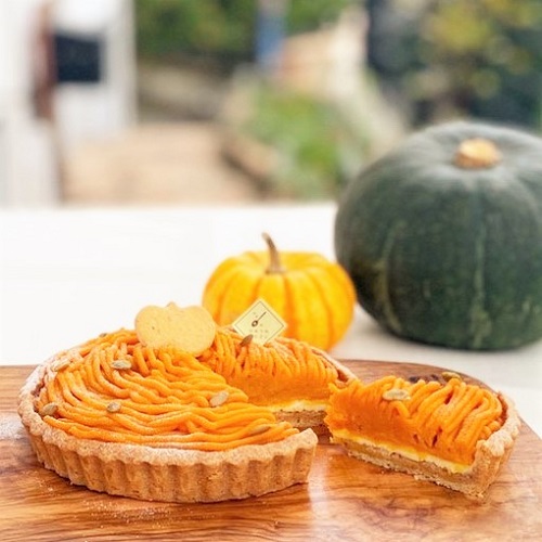 秋限定】かぼちゃのタルト ＊La tarte au potiron＊ | ひみつのひとさじ