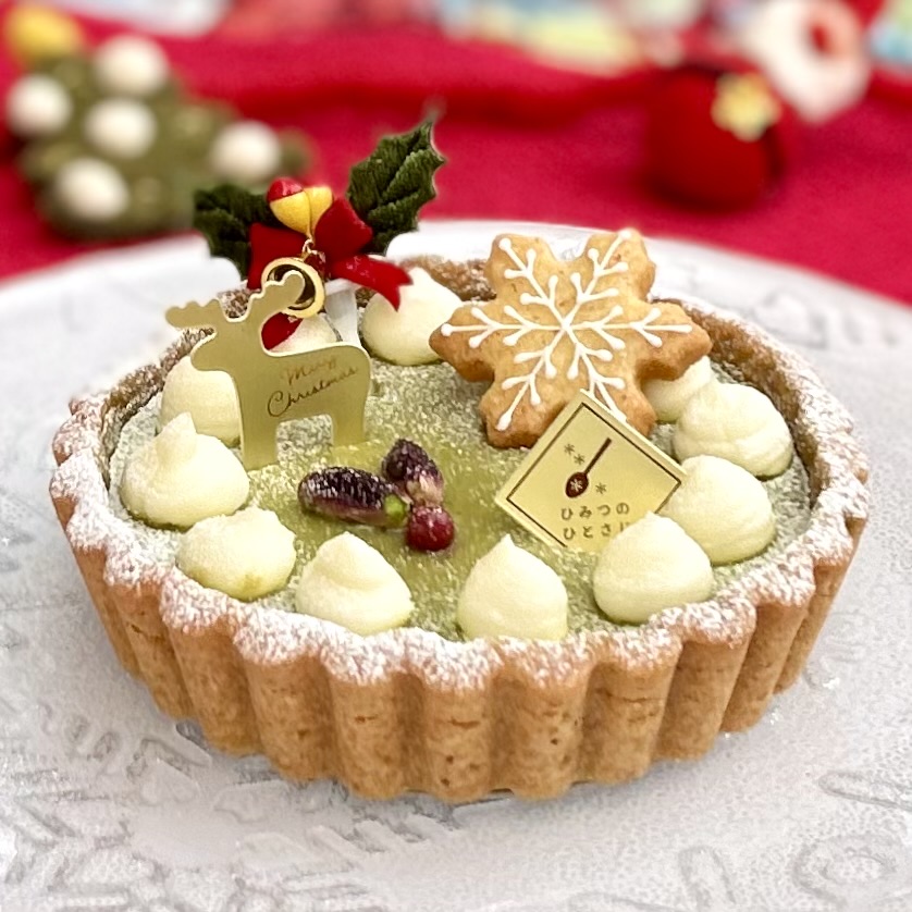 クリスマス時期限定】プチ・ノエルピスタチオタルト ＊Putit Noël