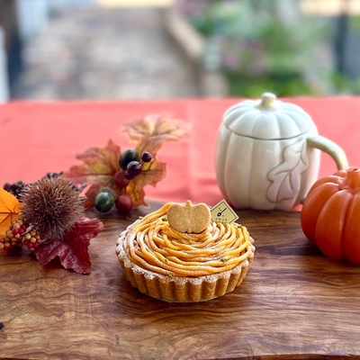 【秋限定】プチ・かぼちゃのタルト ＊Putit tarte au potiron＊