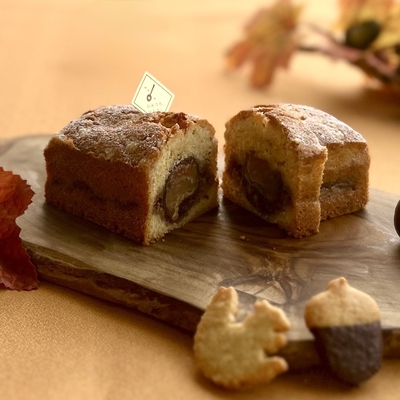 9月～2月】プチ・国産大粒栗のパウンドケーキ ＊Putit Quatre