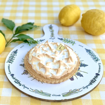 【夏のお菓子】レモンメレンゲパイ＊Tarte au citron meringuee＊