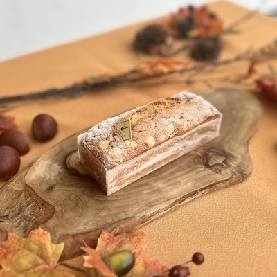 【9月～2月】栗のパウンドケーキ ＊Quatre-quarts aux chataignes＊