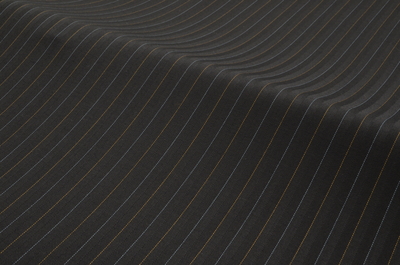 KI-32(濃鼠色縞柄 Super 150's）KINGSMILL