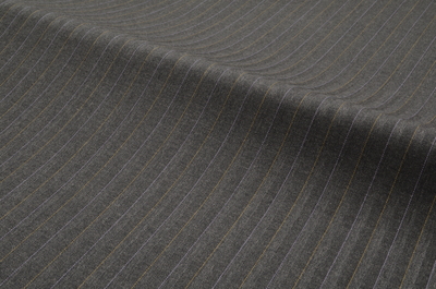 KI-33(鼠色縞柄 Super 150's）KINGSMILL