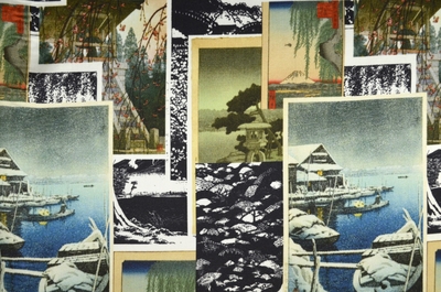 AA-104(日本画 掛け軸 100% VISCOSA) 