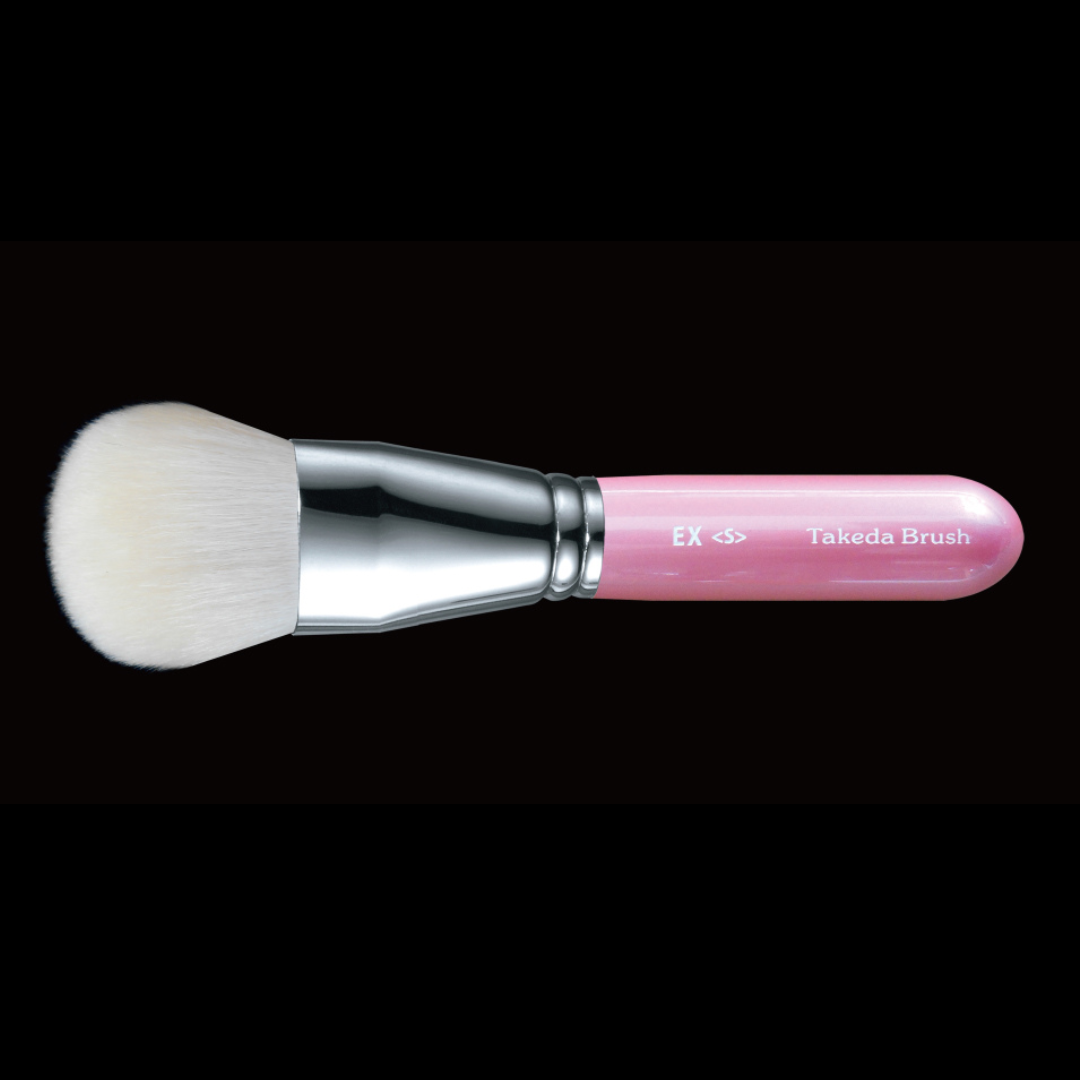 ピンク】フェイスブラシ 23OV D37 EXS（山羊毛100％） | 竹田