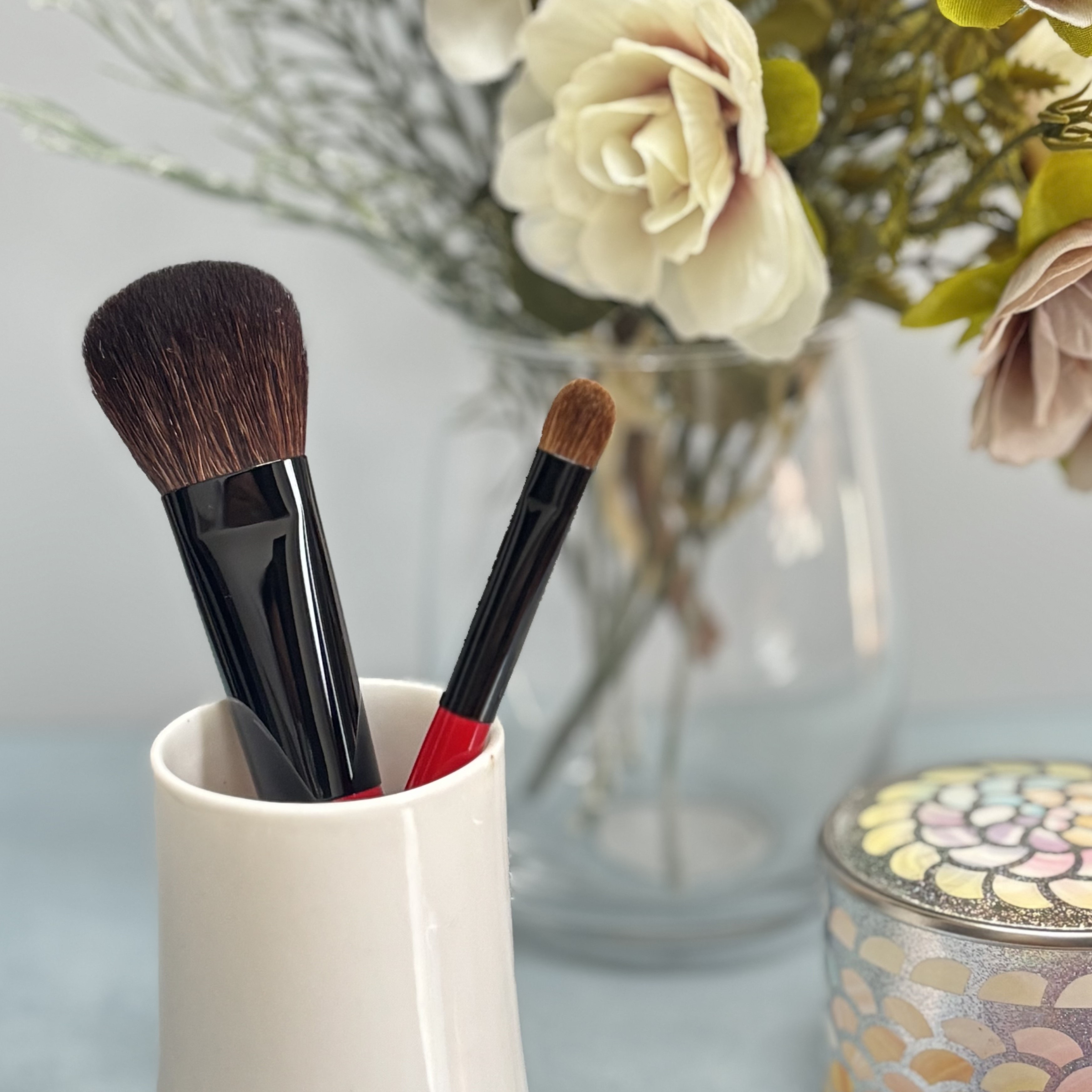 竹田ブラシ 基本ブラシセット WF10 WF8S ST WF8A 58C-WR 製品紹介 ブラシセット 広島熊野 化粧ブラシ専門メーカー㈲竹田