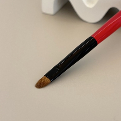 黒】アイライナーブラシ/ポイントメイクブラシ 8SST（イタチ毛100