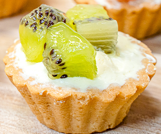 キウイのタルト写真