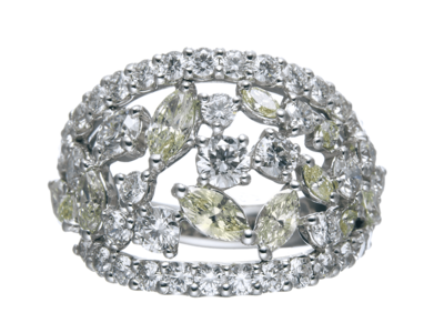 PTダイヤモンドリュクスピンキーリング 1.9ct