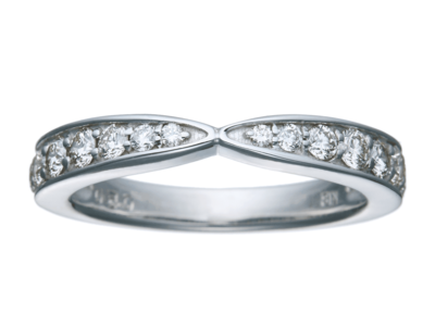 K18ダイヤモンドインフィニティデザインリング 0.5ct［WG／YG／PG］