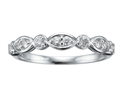 K18ダイヤモンドマーキスデザインリング 0.2ct［WG／YG／PG］