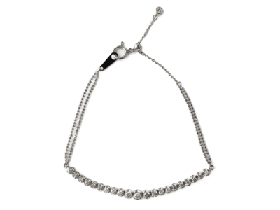 PTダイヤモンドグラデーションブレスレット 0.8ct［17cm／19cm］