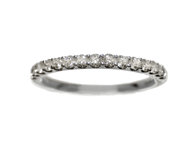 PT950ダイヤモンドハーフエタニティリング 0.3ct