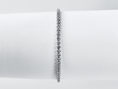 PT950 ダイヤモンドテニスブレスレット 1.0ct