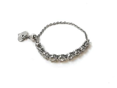 PTダイヤモンドフリーサイズチェーンリング 0.25ct