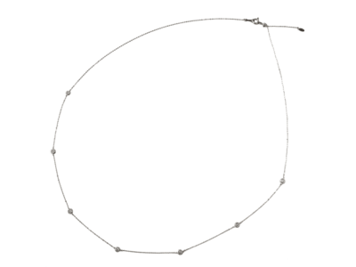 PT ダイヤモンドステーションネックレス[60cm] 0.22ct