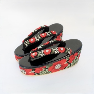 幸工房 オリジナル 草履 （インド刺繍）