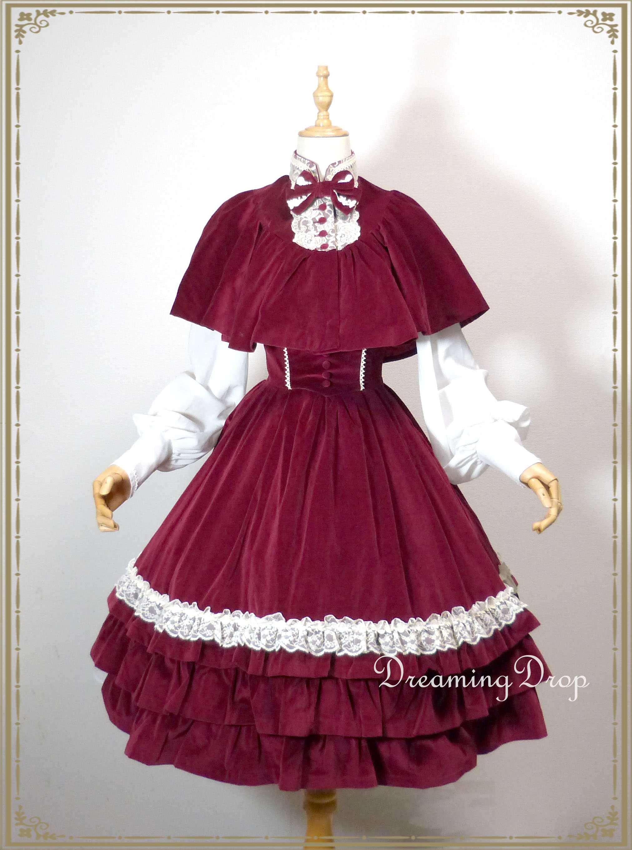 リリノイエ ケープ＆スカートセット | DreamingDrop