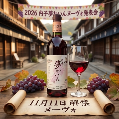 2026内子夢わいんヌーヴォ