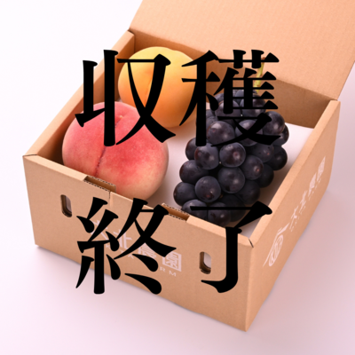 白桃と黄桃と巨峰のセット