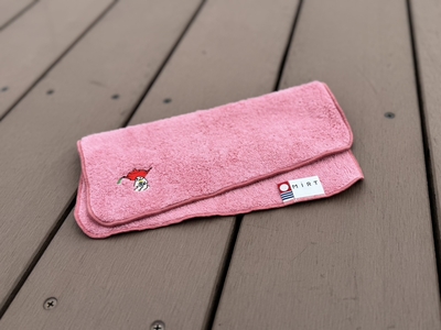 お茶っティハンカチ（ピンク）