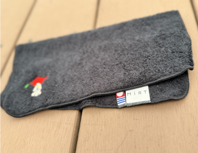 お茶っティハンカチ（グレー）