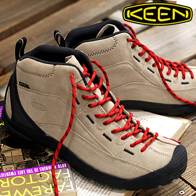 メンズ】KEEN JASPER MID WP SILVER MINK 1027885 キーン ジャスパー