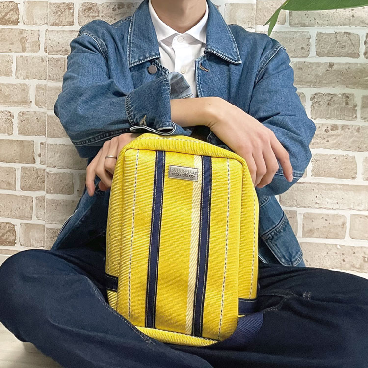 ボディ ボディバッグ ボディリュック りゅっく かばん 日本製 アップサイクル 消防用ホース 消防 ホース hose 廃棄 捨てられる 未使用新品