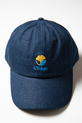 UTokyo　刺繍入りデニムローキャップ