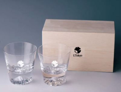 UTokyo　ロックグラス　ペアセット