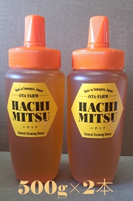 はちみつ（百花蜜）500ｇ　2本