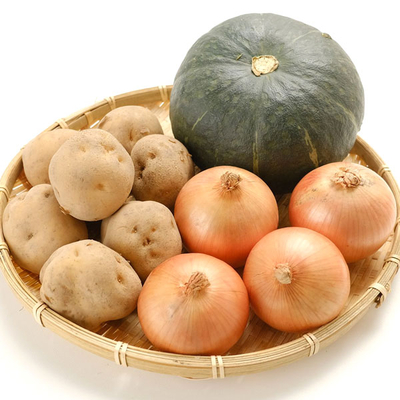 北海道産秋野菜セット（じゃがいも・玉ねぎ・かぼちゃ）各約3kg