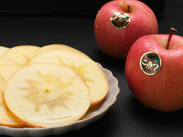 青森県産蜜入りりんご「こみつ」約2kg箱（9～12玉）の通販（お取り寄せ）