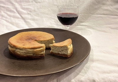 黒トリュフのチーズケーキ