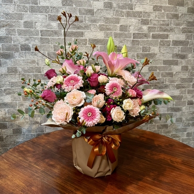 季節のアレンジメント サイズL