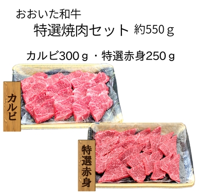 特選焼肉セット（特選赤身・カルビ）