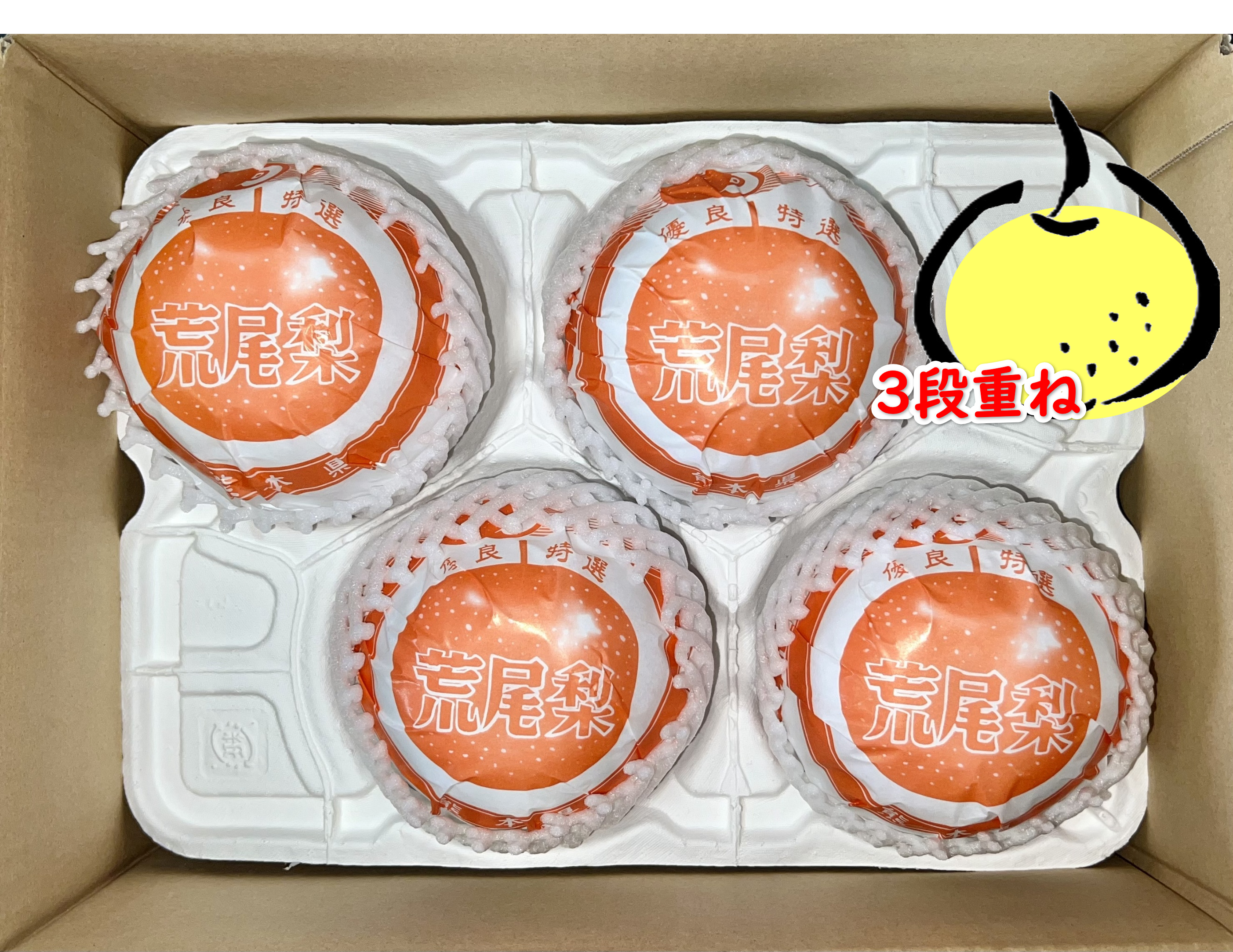 梨　新高梨　40玉　　03 新潟青果市場「愛菜園倶楽部」｜新潟県産 新高梨【秀品・大玉
